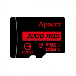 کارت حافظه microSDHC اپیسر کلاس 10 استاندارد UHS-I U1 سرعت 85MBps به همراه آداپتور SD ظرفیت 32 گیگابایت
